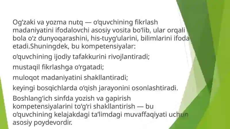 Boshlang‘ich sinf o‘quvchilarini kreativlikka o'rgatish 3