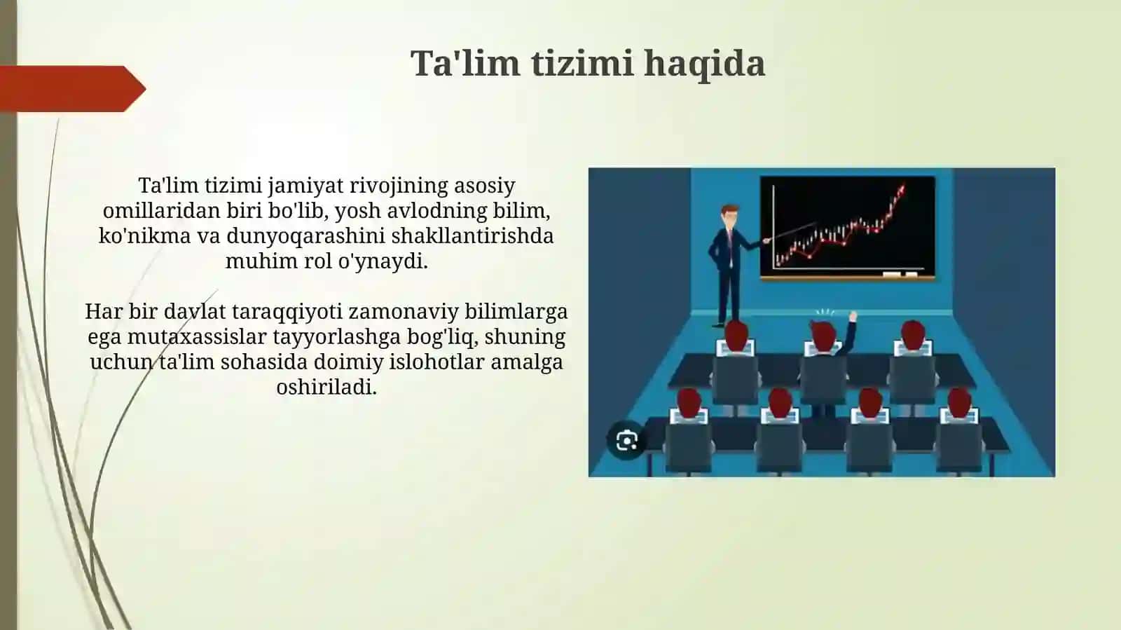 Ta'limtizimi islohatlar 3