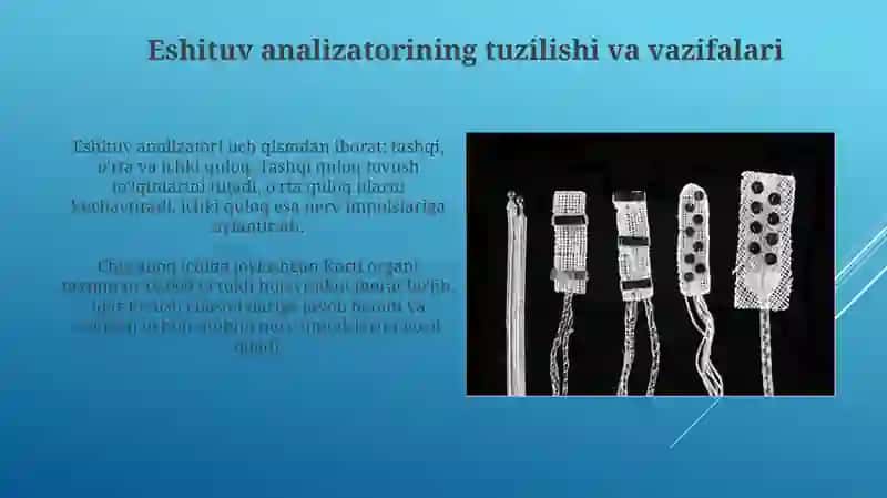 Eshituv analizatorining tuzilishi va funksiyalari 3