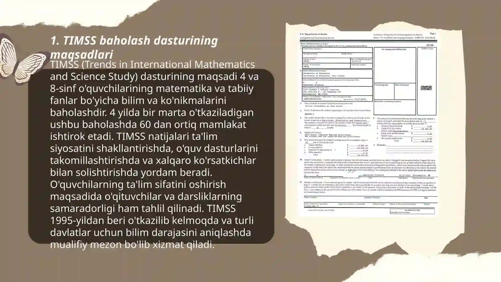 TIMSS Xalqaro baholash dasturi haqida 3
