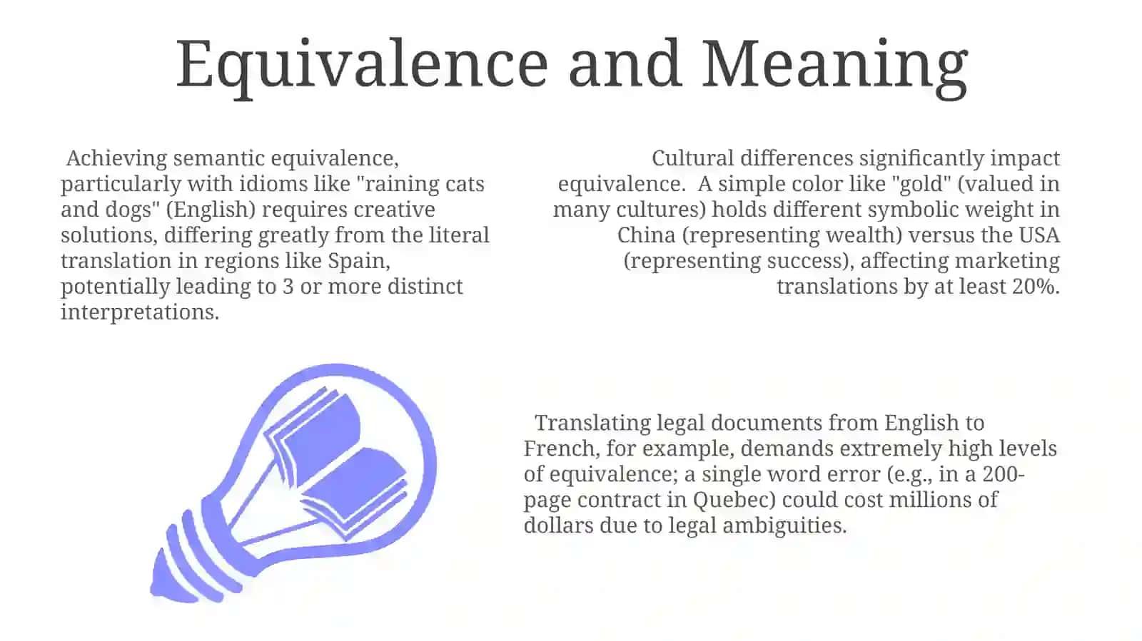 Issues and problems in translation 3