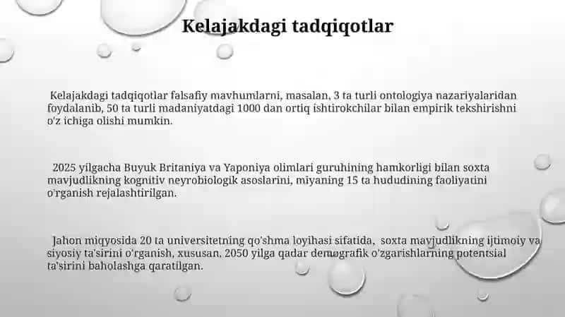 Falsafada borliq muommosi va uning atributlari 3