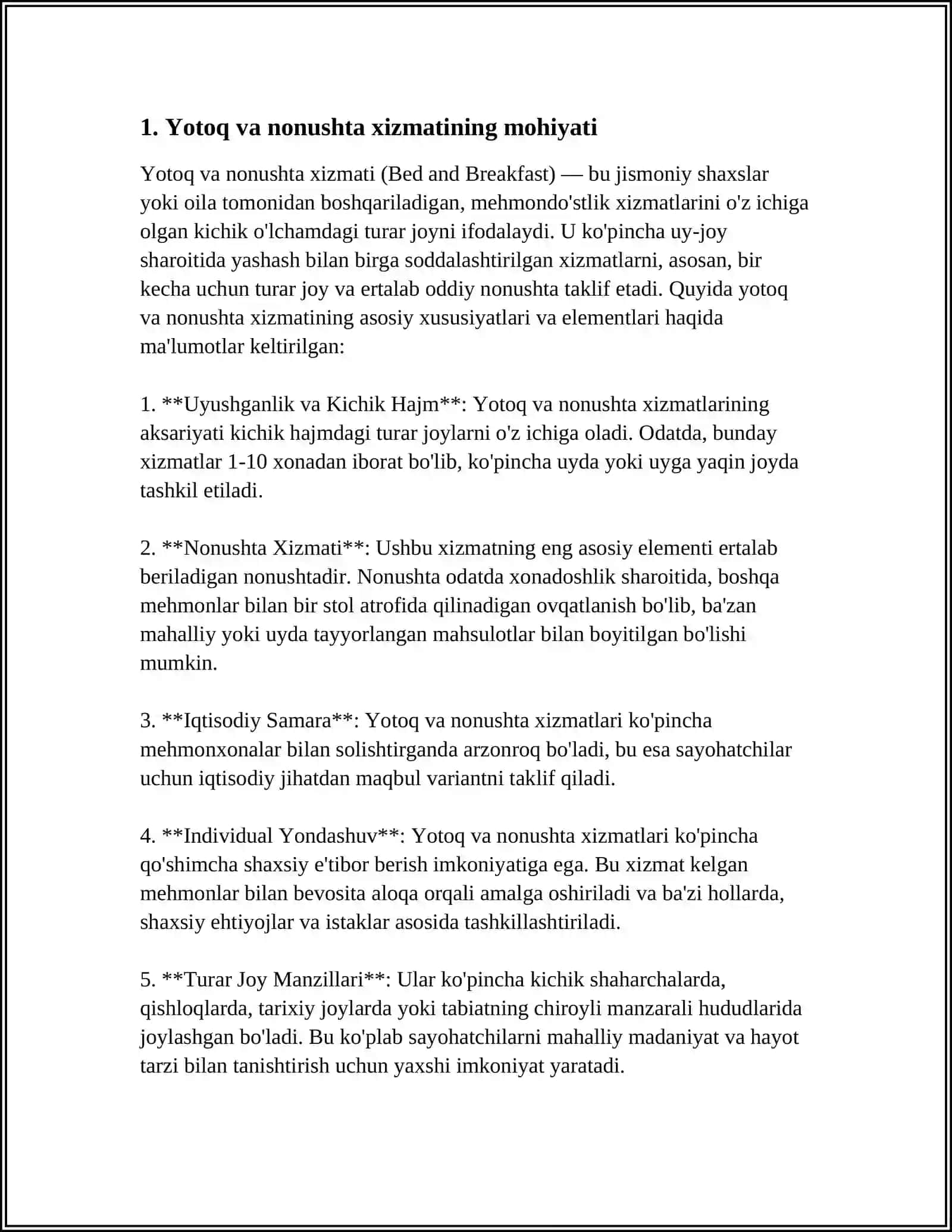 BED AND BREAKFAST TIZIMI 3