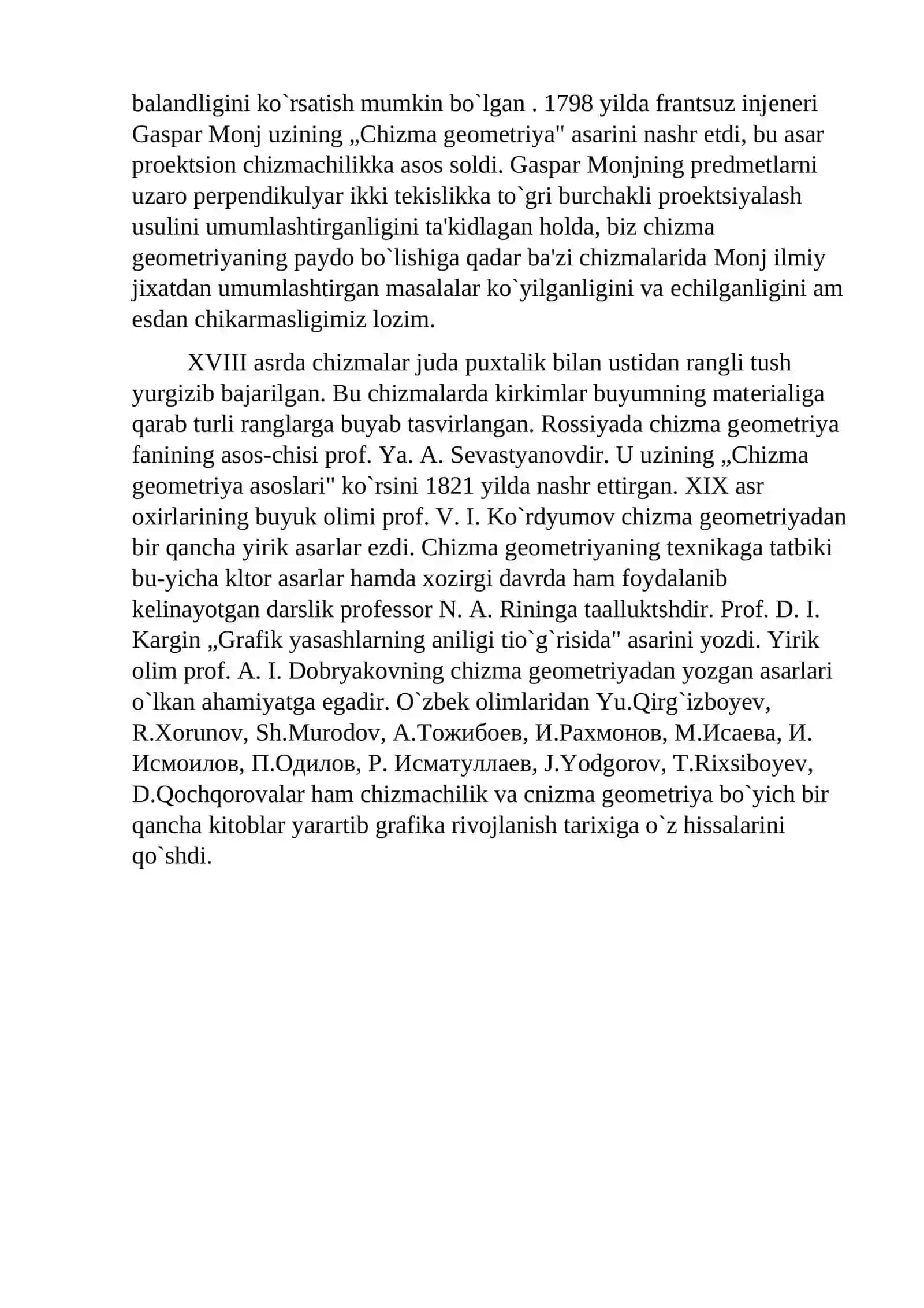 Detal eskizini ishlash 3