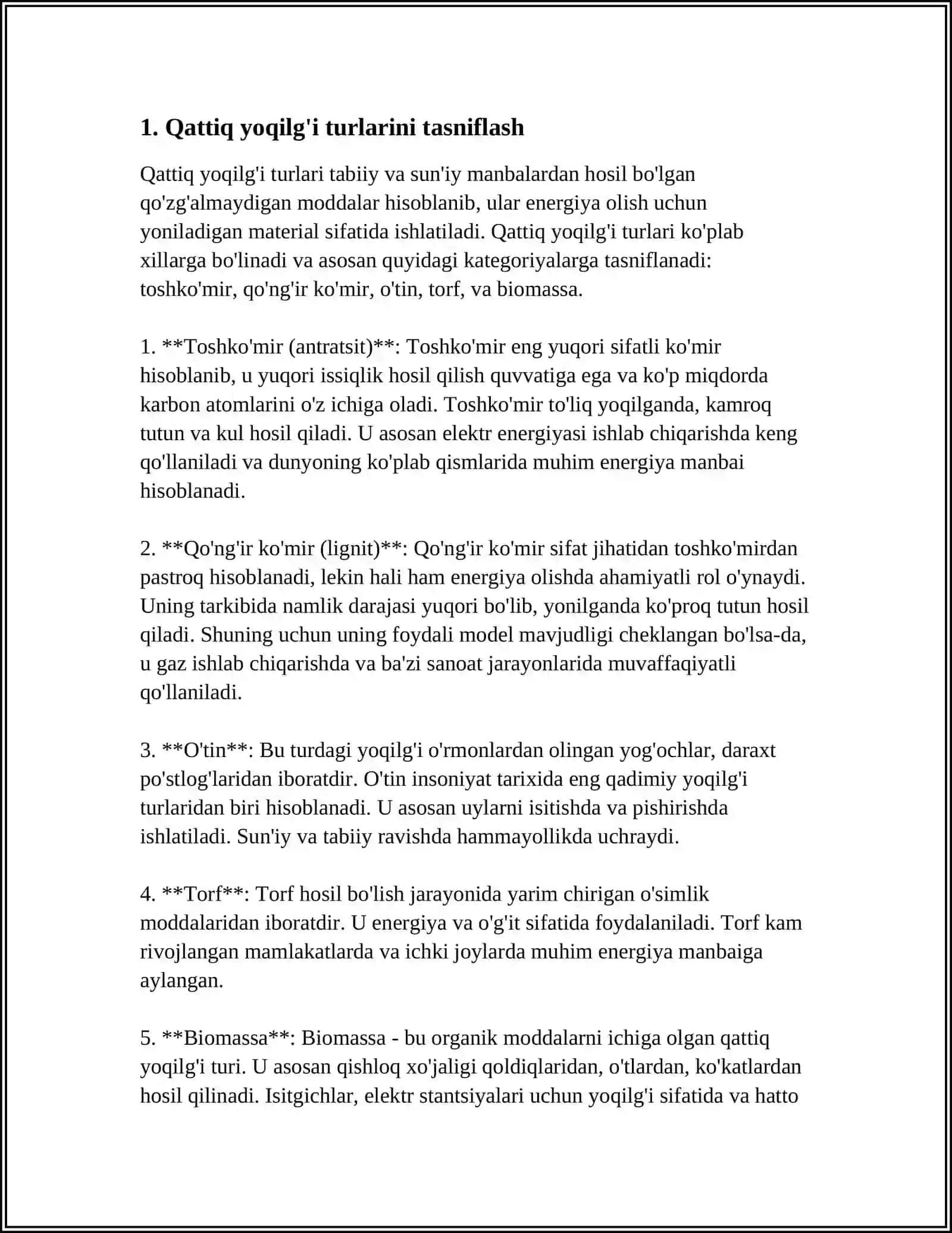 QATTIQ YOQILG'ILARNI ISSIQLIK ELEKTR STANSIYALARIDA ISHLATISH QONUNIYATLAR 3