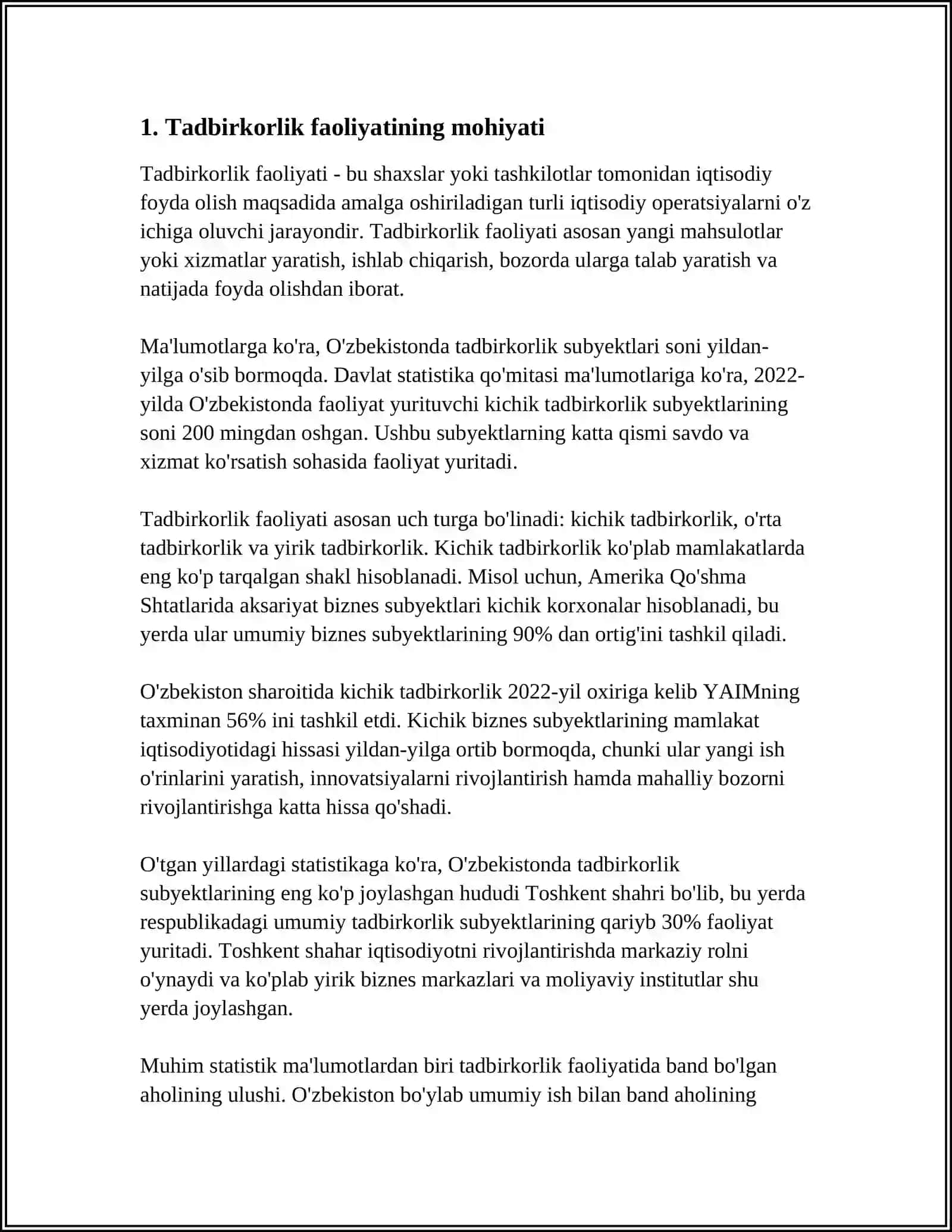 TADBIRKORLIK FAOLIYATI VA KAPITALNING DOIRAVIY AYLANISHI 3