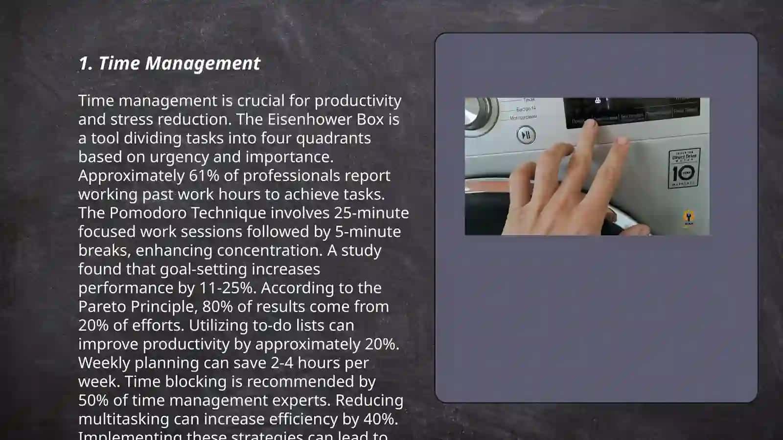 Work organization and responsibility 3