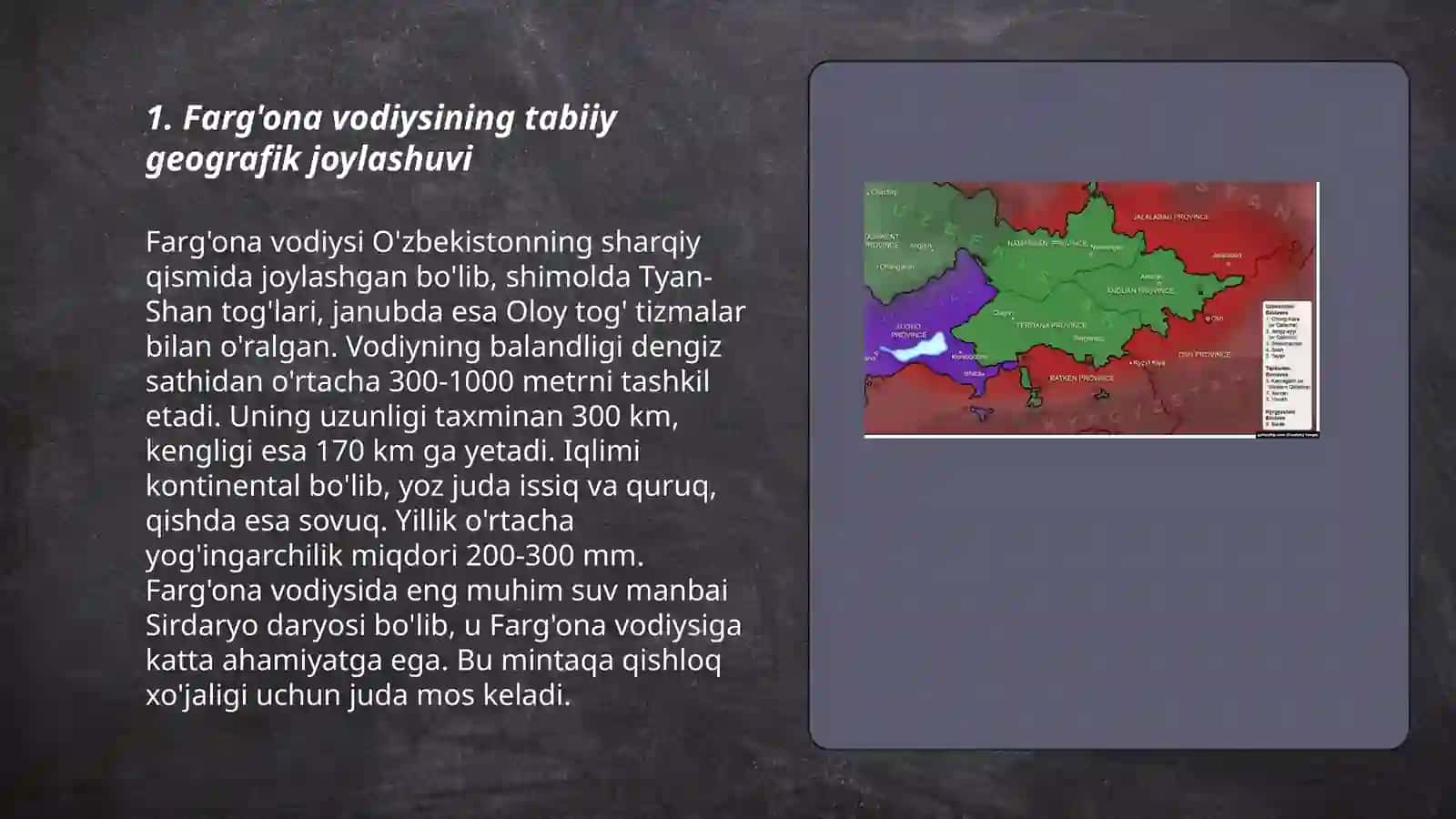Farg'ona vodiysining tabiiy geografik okrugi 3