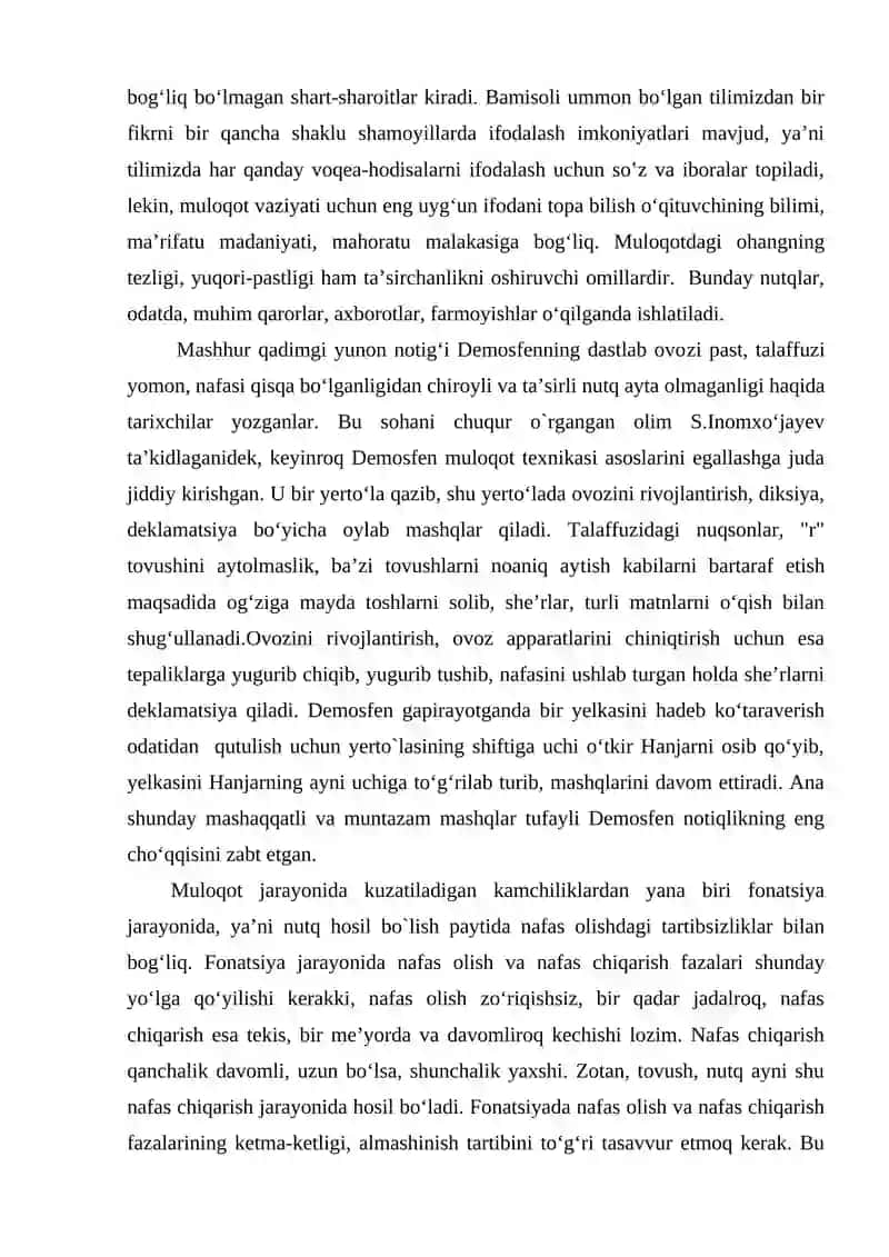 Muloqot texnikasi va texnologiyasi 3