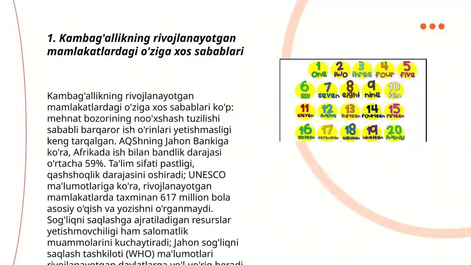 Kambag'allikning rivojlanayotgan mamlakatlardagi o'ziga xos sabablari 3