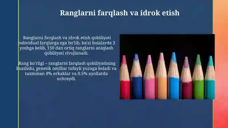 Tasviriy qobilyatlarni rivojlantirish bosqichlari 3
