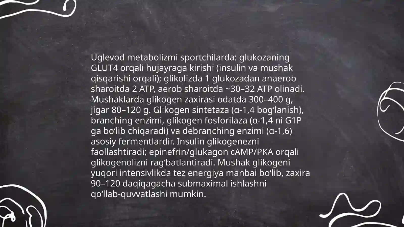 sportchilARNING OVQATLANISHINING BİOKİMYOVIY ASOSLARI 3