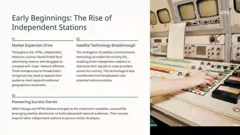 The Origin of Superstations: Broadcasting Beyond Boundaries 3