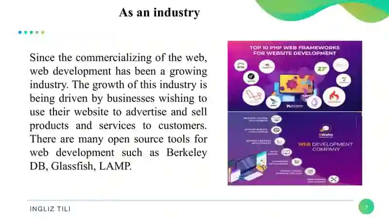 Web development 3
