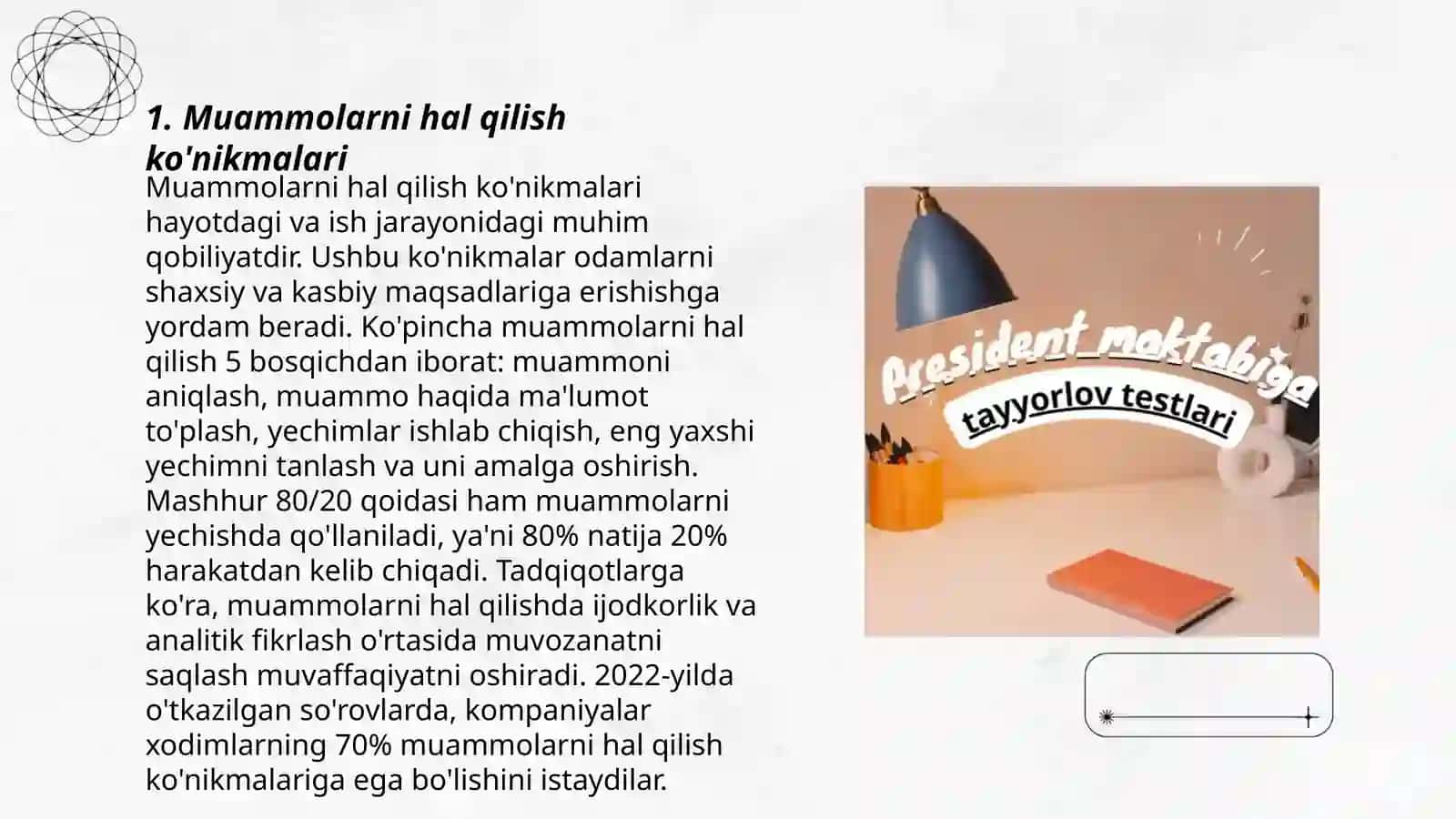 SOFT SKILLS-TANQIDIY FIKRLASH.IJODIY FIKRLASH 3