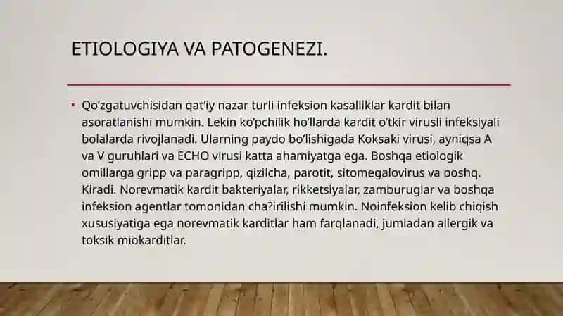 Norevmatik karditlar 3