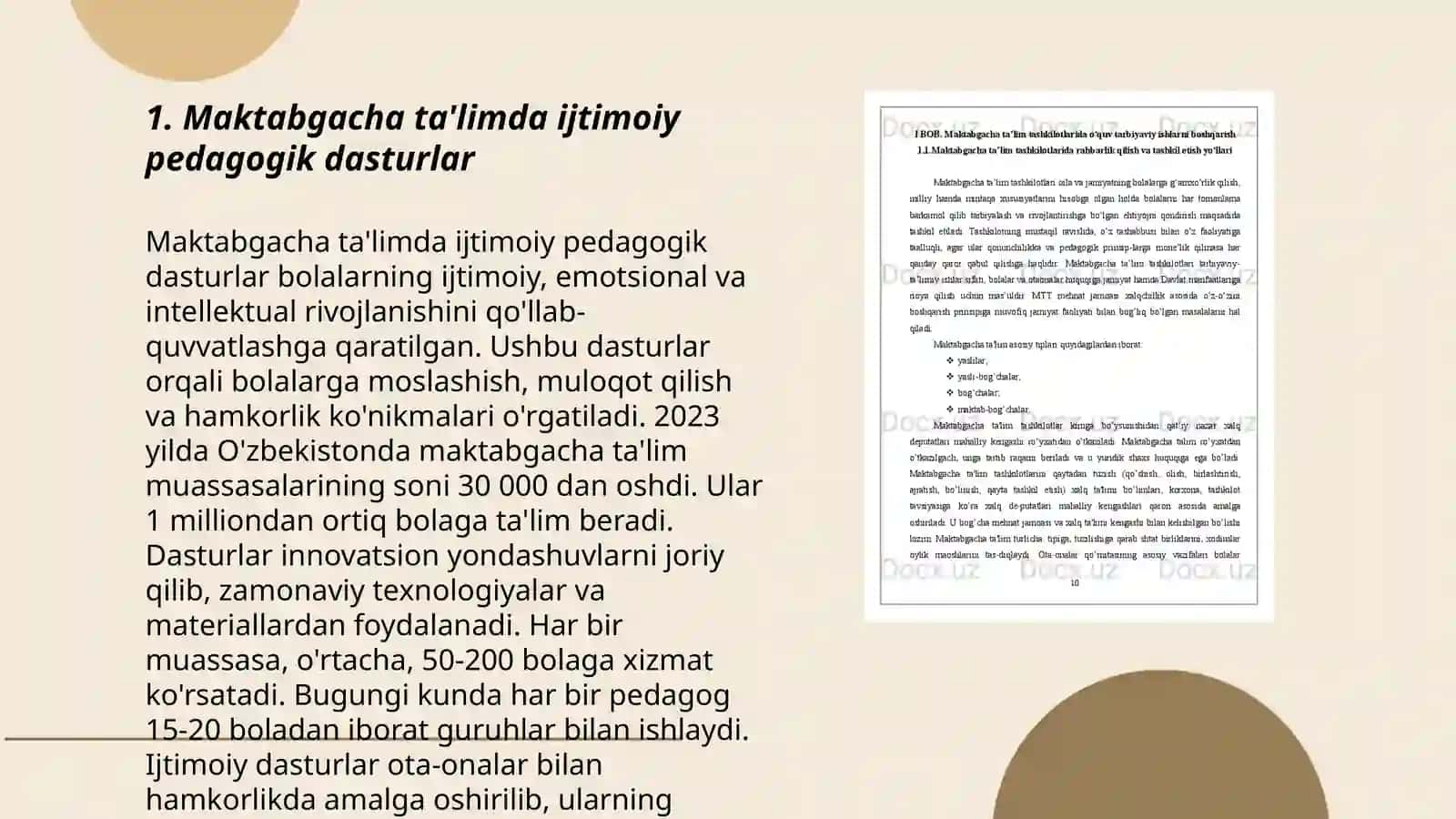 Maktabgacha ta'limda ijtimoiy pedagogik dasturlar 3