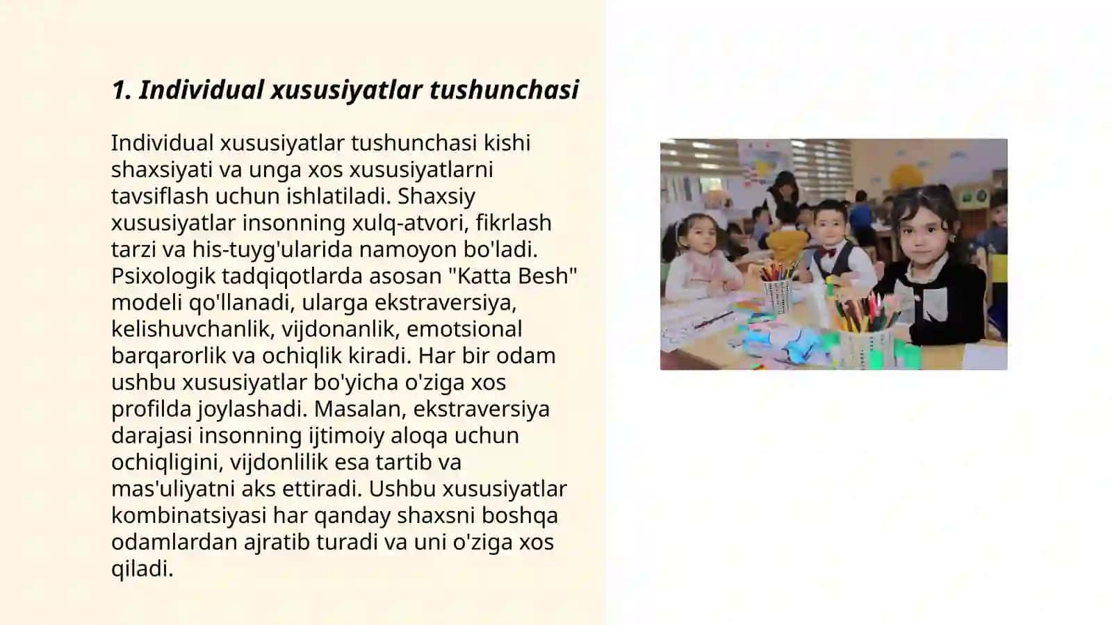 Maktabgacha tarbiya yoshida bolalarning individual xususiyatlari va uning diagnostikasi 3