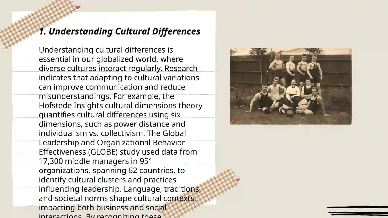 Dealing with culture clashes 3