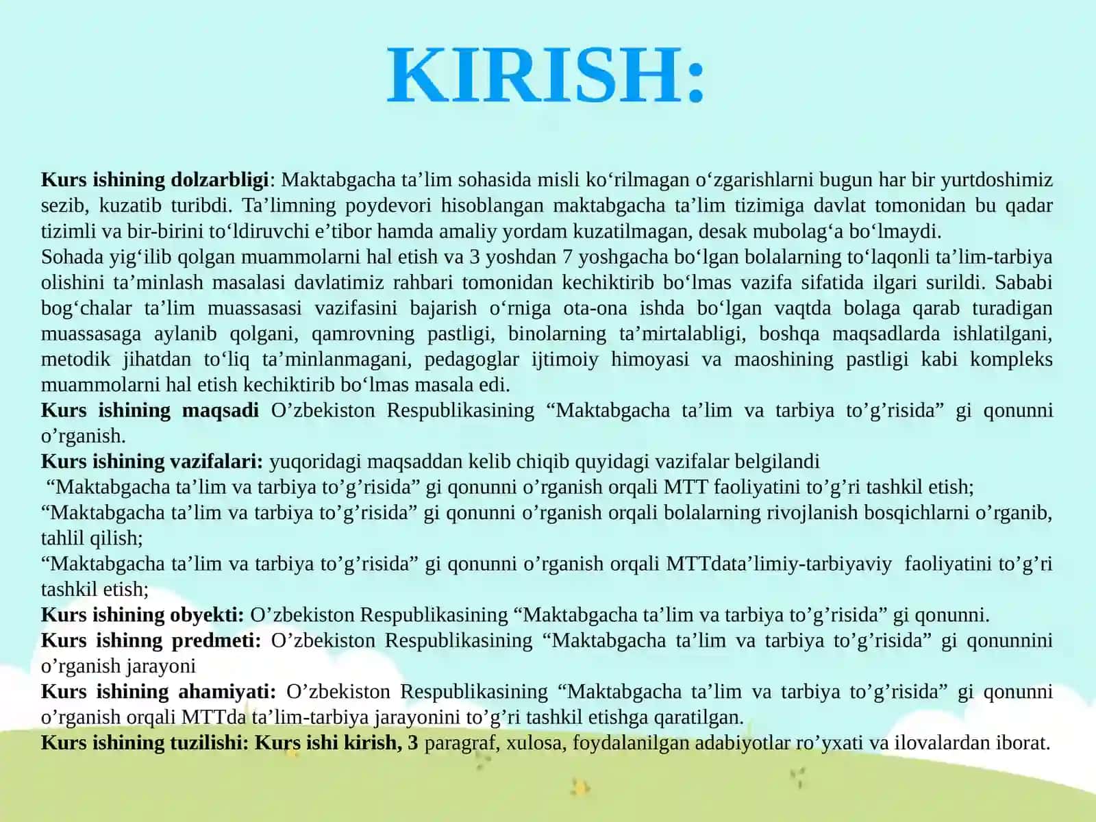 Maktabgacha ta`lim va tarbiya to`g`risida 3