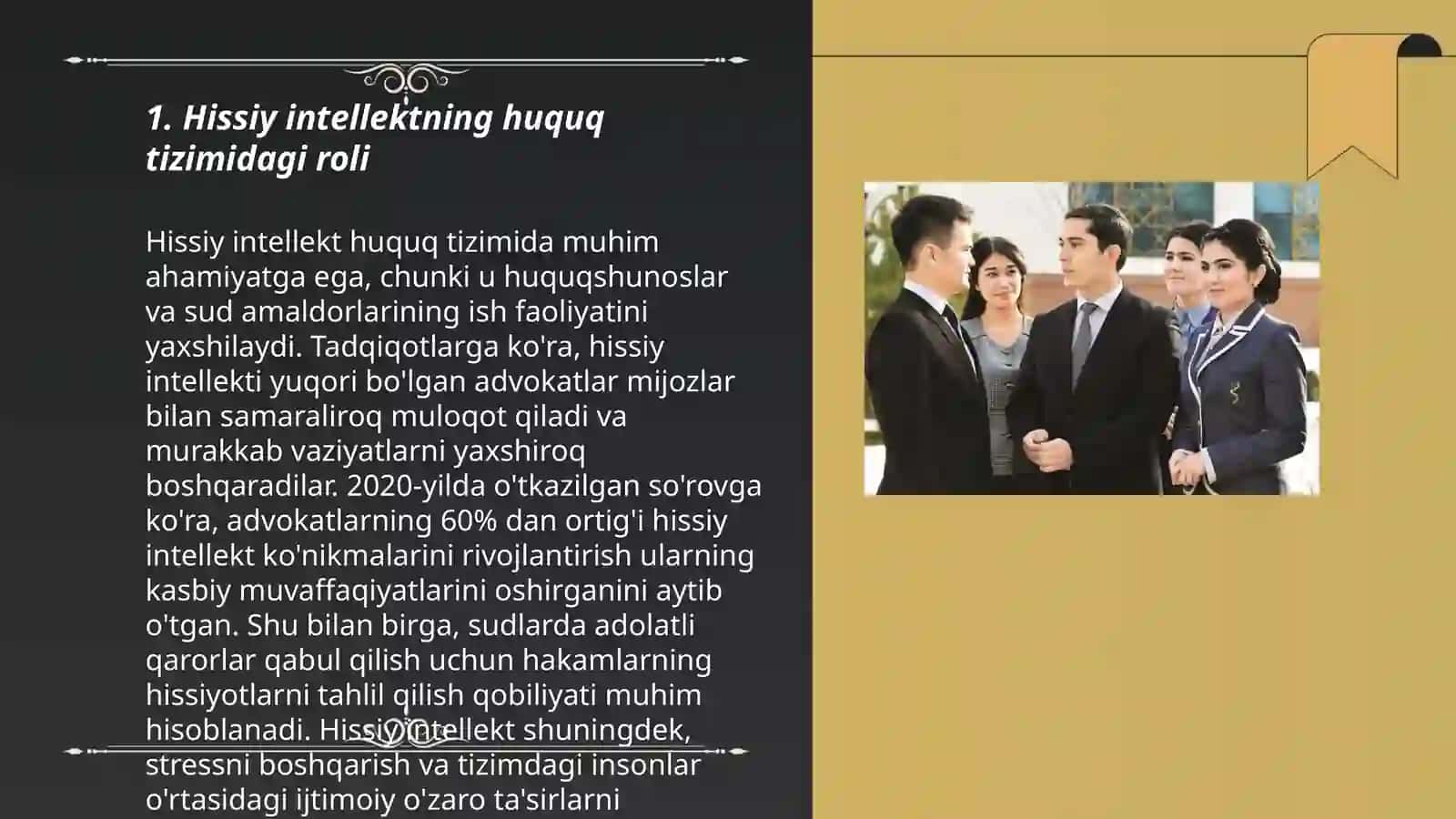 Huquq va yurist shakllanishida hissiy intellekt (emotional intelligence) 3