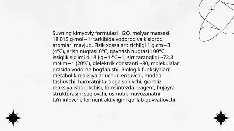 Kimyoviy tarkibi,fizikaviy xossalari va funksiyalari 3