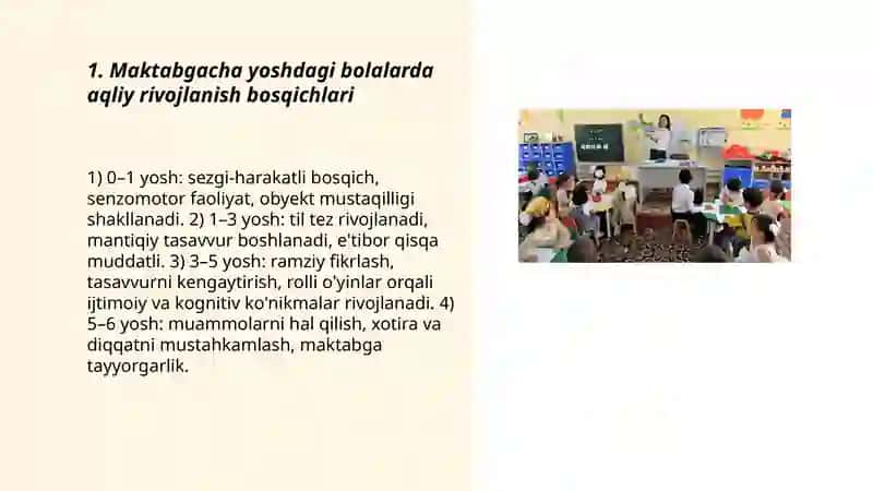 Maktabgacha yoshdagi bolalarda aqliy tarbiya 3