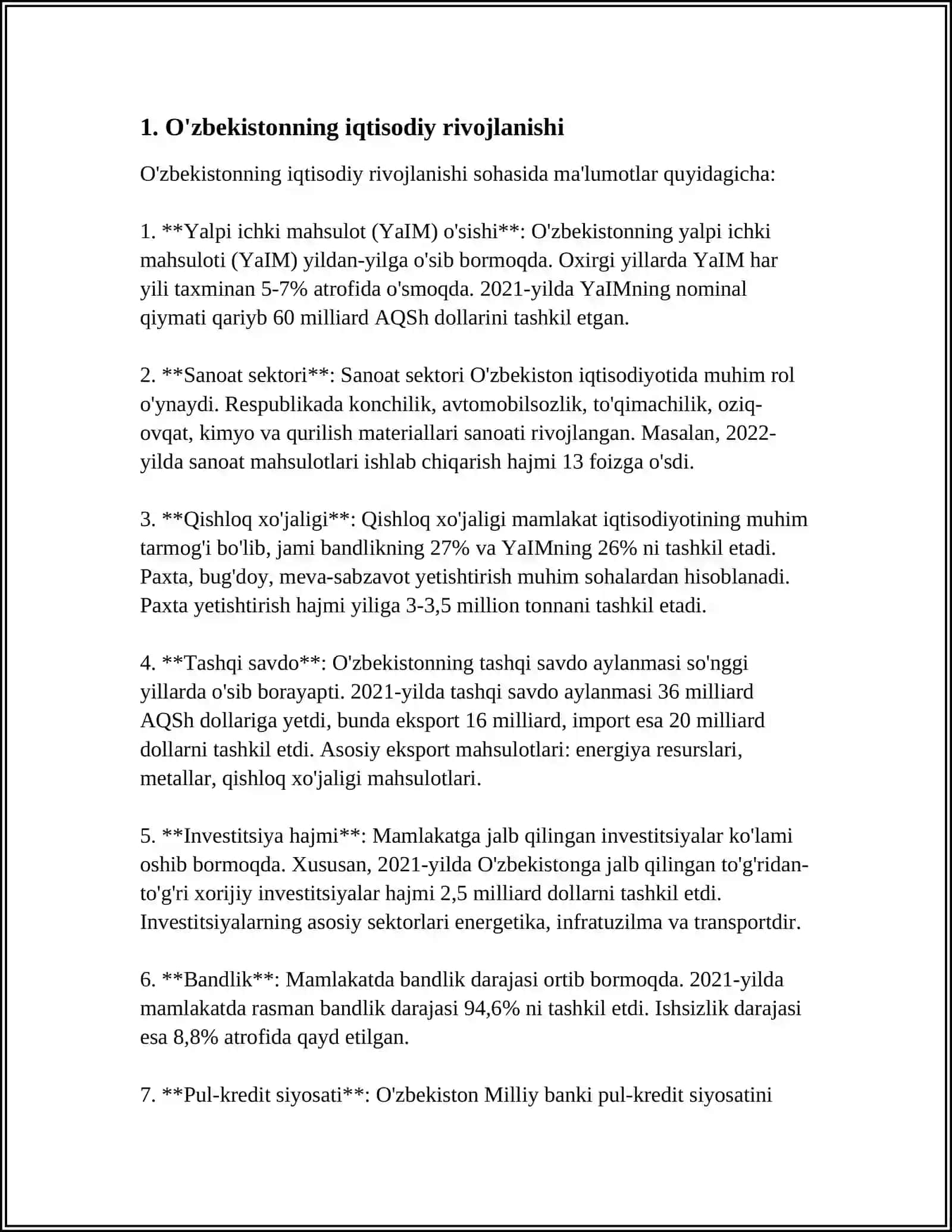 O‘ZBEKISTON KELAJAGI BUYUK DAVLAT 3