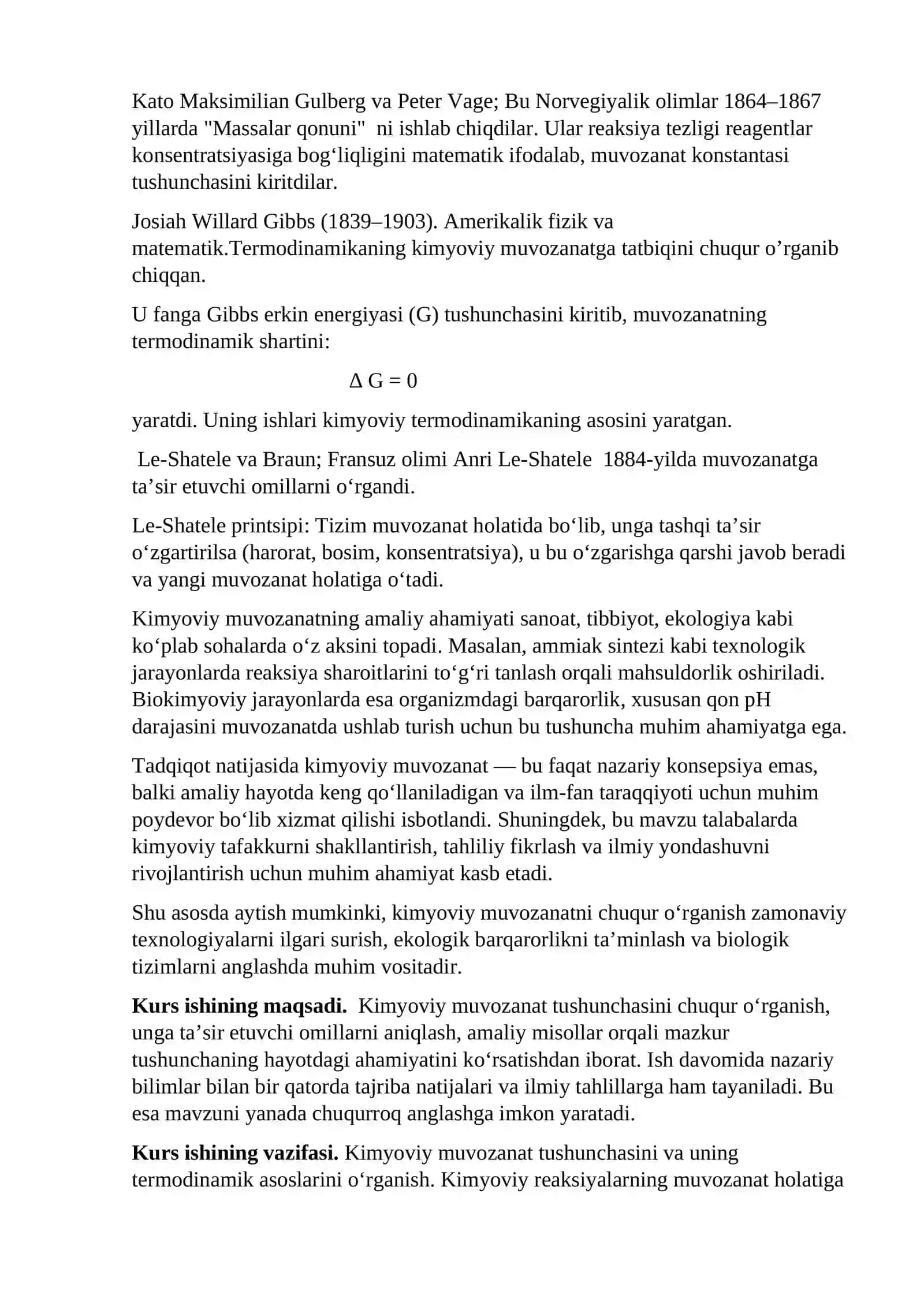 Kimyoviy muvozanat termodinamikasi 3