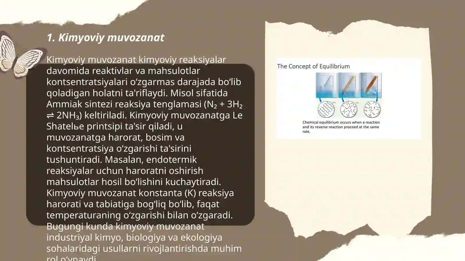 Kimyoviy muvozanat 3