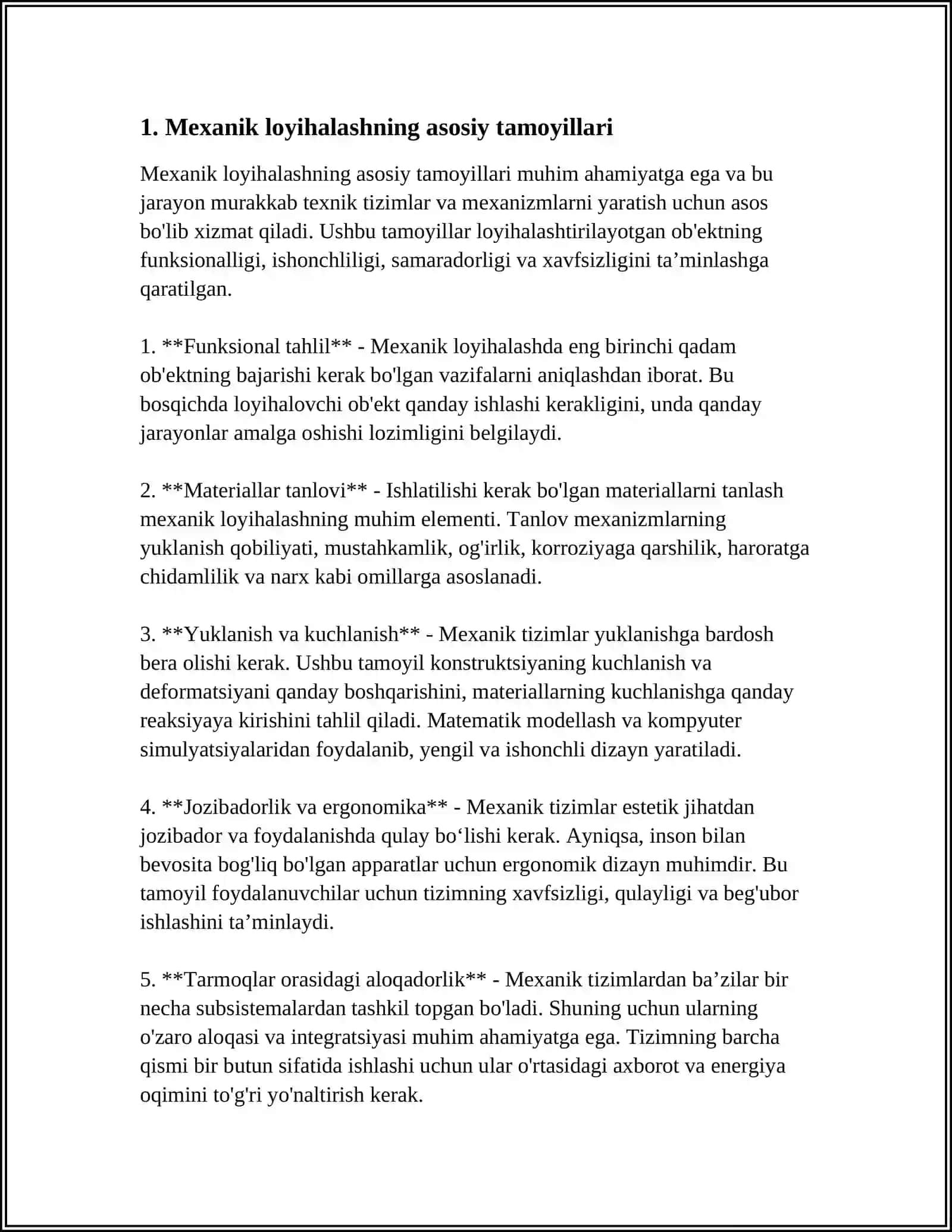 NIMA UCHUN TEXNIK MASALALARNI YECHISH OʻQUVCHILAR TEXNIK IJODNING ASOSIY XISOBLANADI 3