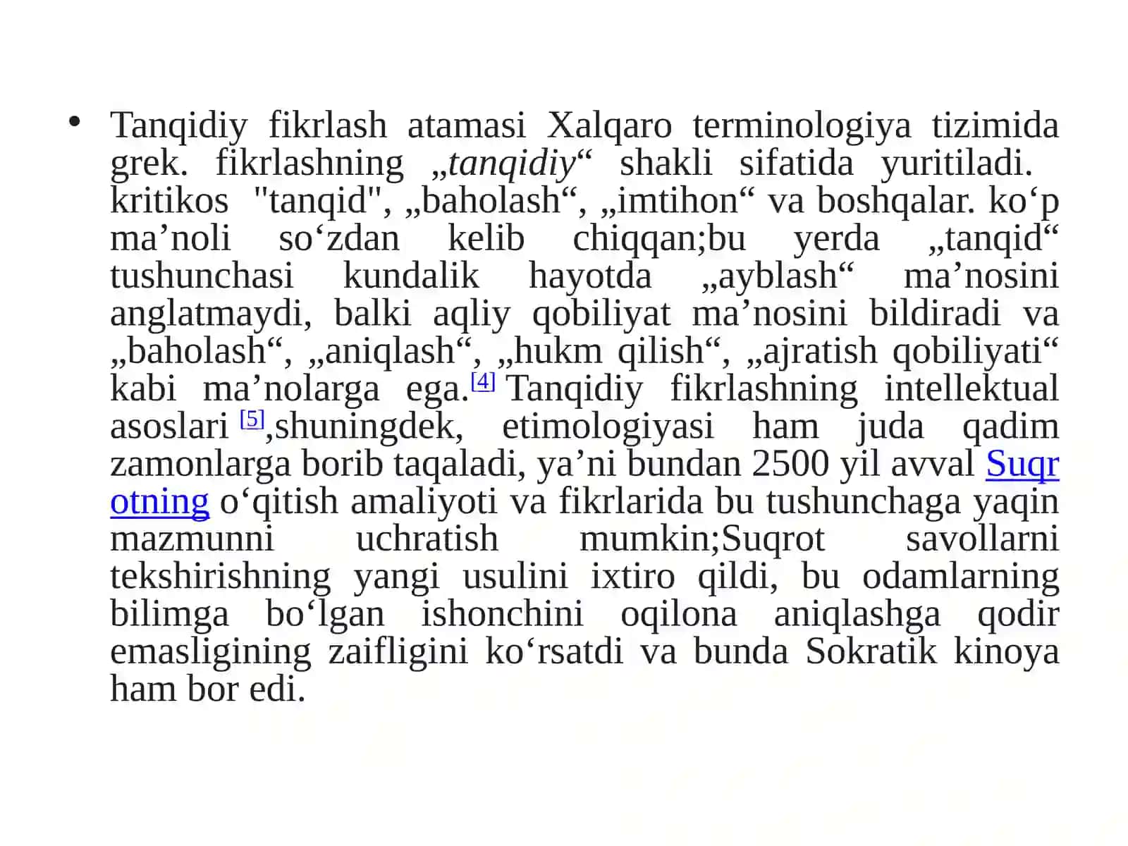 Tanqidiy o‘qish va eslatmalar bilan ishlash 3