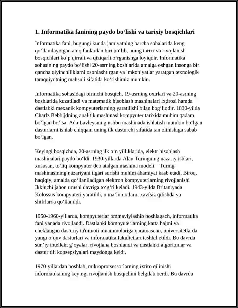 IQTISODIYOTDA AXBOROT KOMMUNIKATSION TEXNALOGIYALAR VA TIZIMLAR FANIGA KIRISH 3