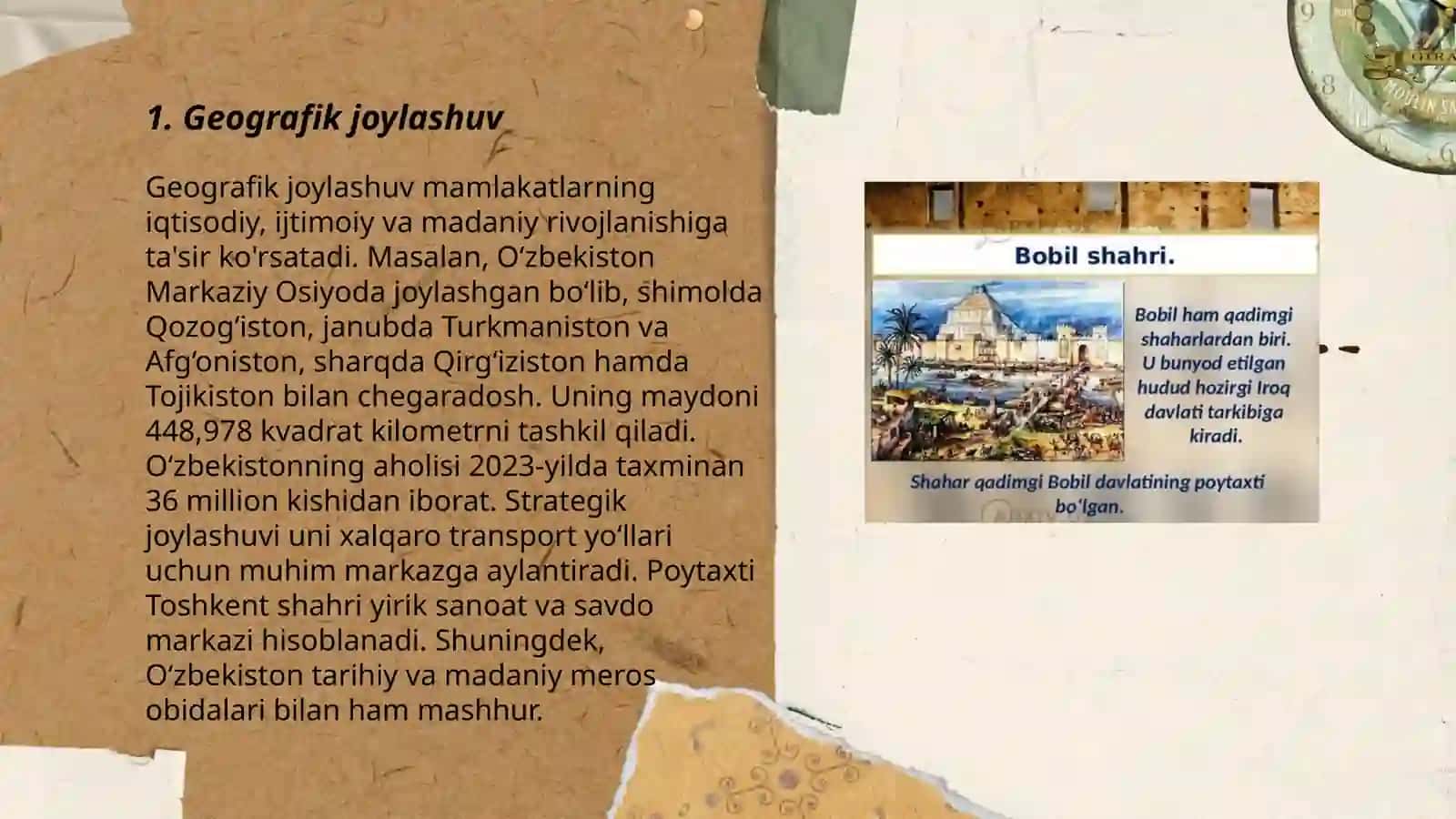 Geografik joylashuv 3