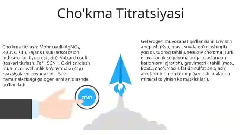 Geterogen muvozanatning analitik kimyoga tadbig`i 3