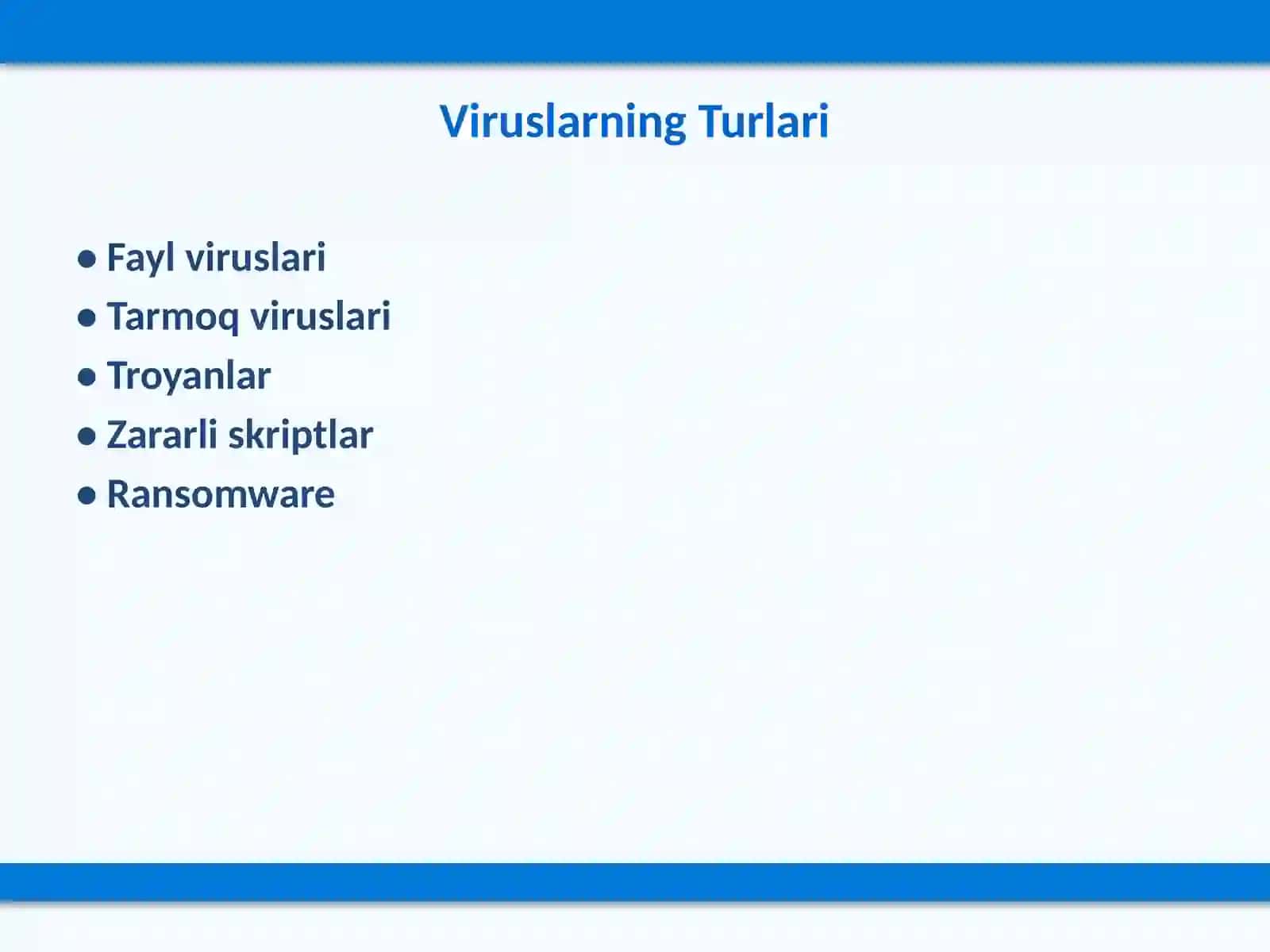 Kompyuter Viruslar va Antivirus Dasturlari 3