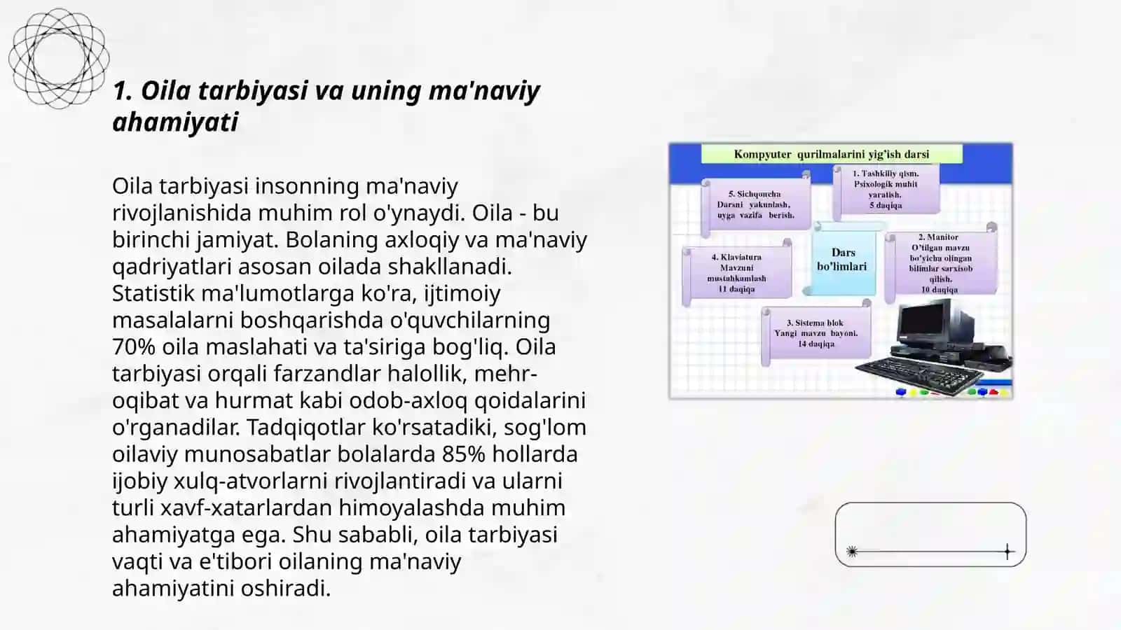 Maʼnaviy tarbiyaviy soat mashg'ulotlarini tashkil etish usullari 3