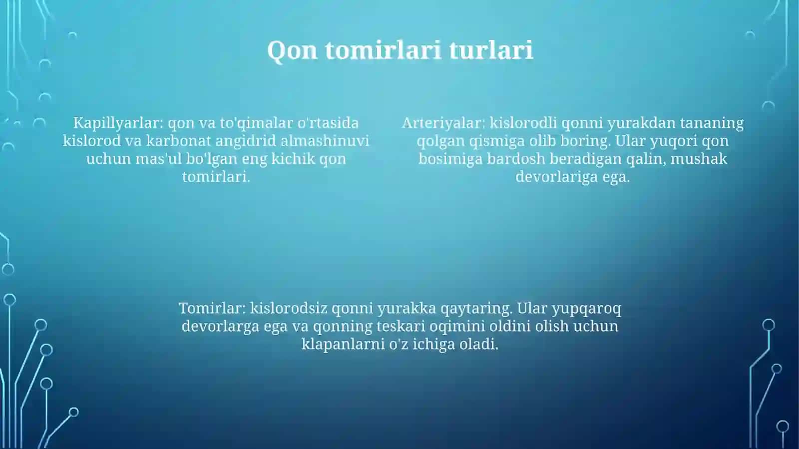 Yurak Va QonTomirlariTuzilishi 3