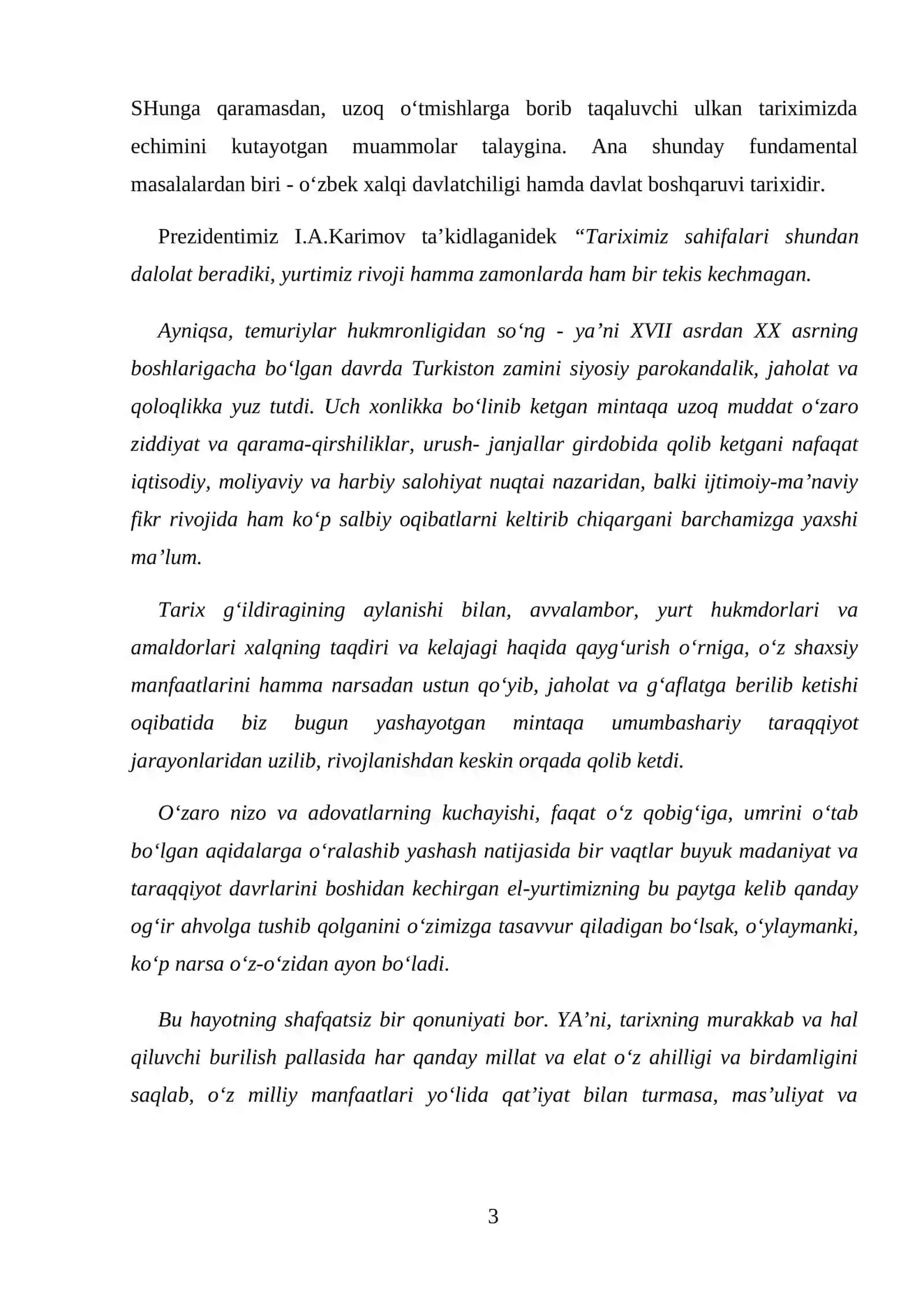 XONLIKLAR DAVRI DAVLAT BOSHQARUVINI QIYOSIY OʻRGANISH 3