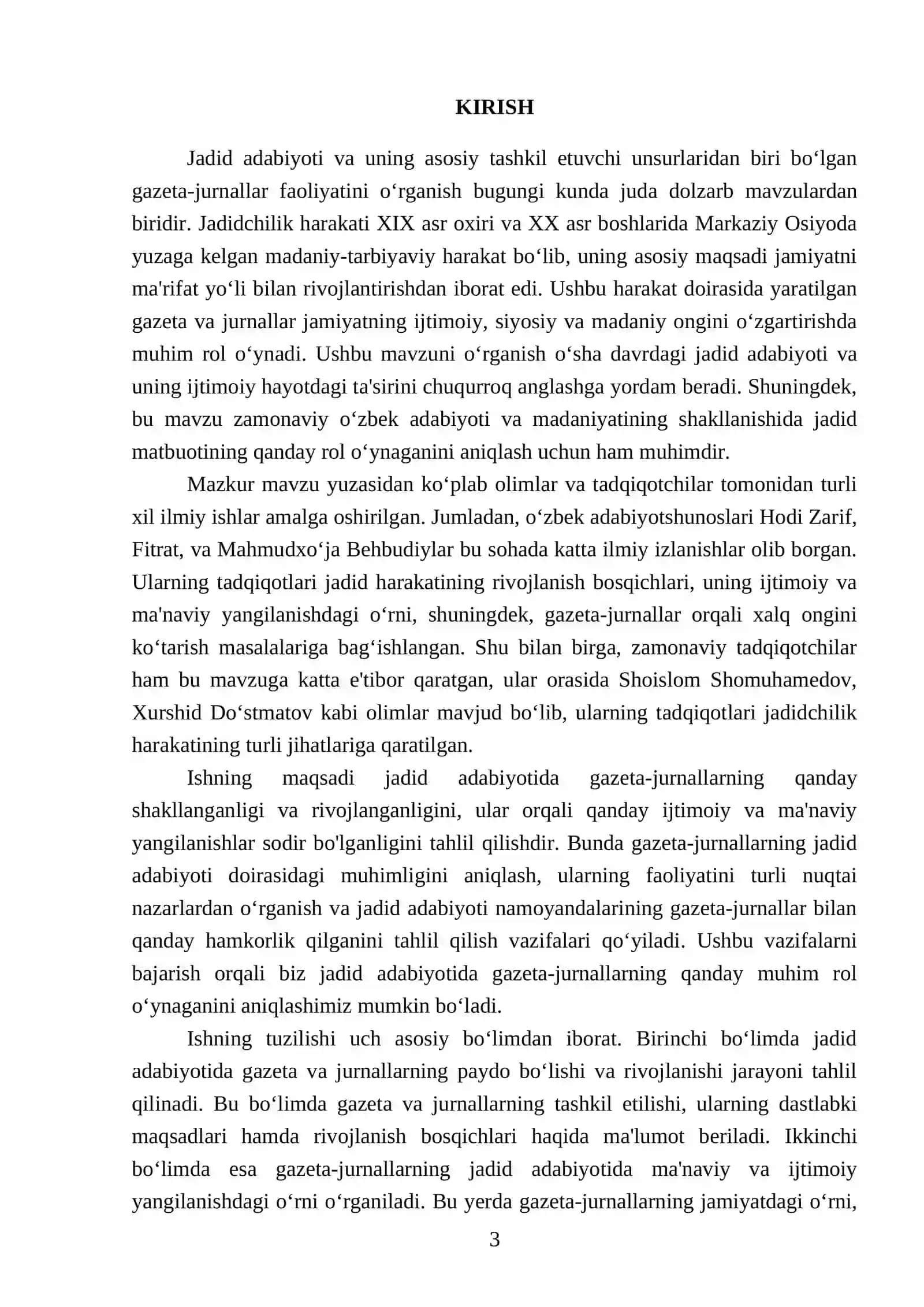 Jadid adabiyotida gazeta-jurnallar faoliyati 3
