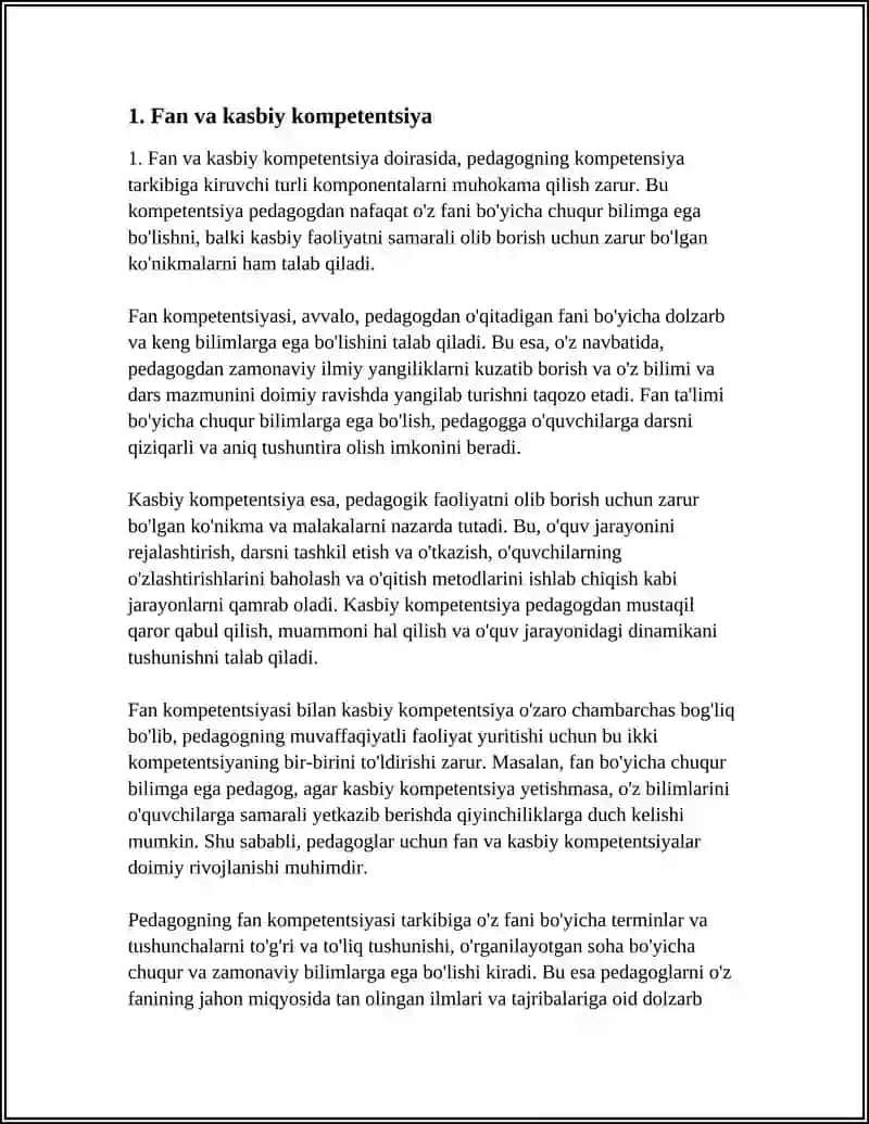 PEDAGOGNING KOMPETENSIYA TARKIBIGA KIRUVCHI TURLARI 3