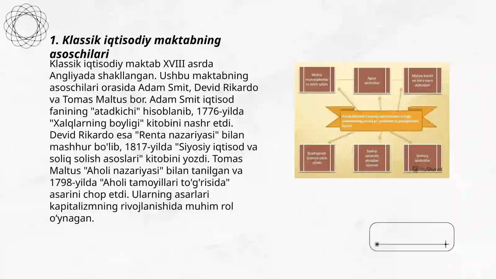 Klassik iqtisodiy maktabning iqtisodiy ta'limotlari 3