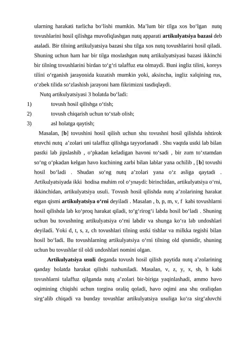 NUTQ ORGANLARI NUTQ APPARATI 3