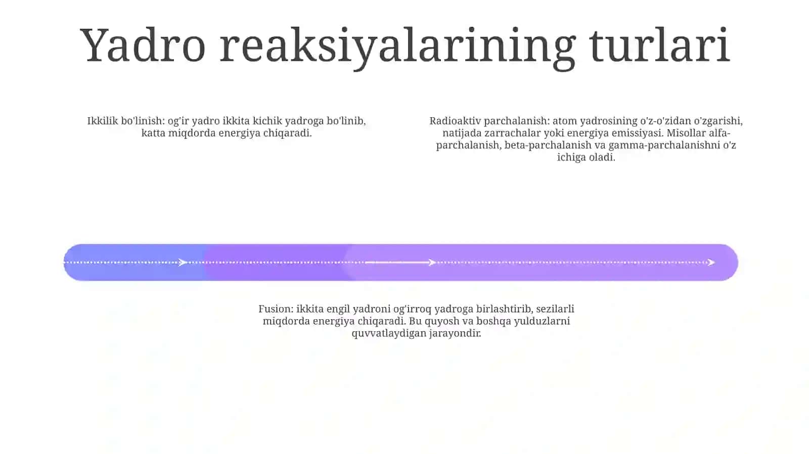 Yadro Reaksiyalari 3