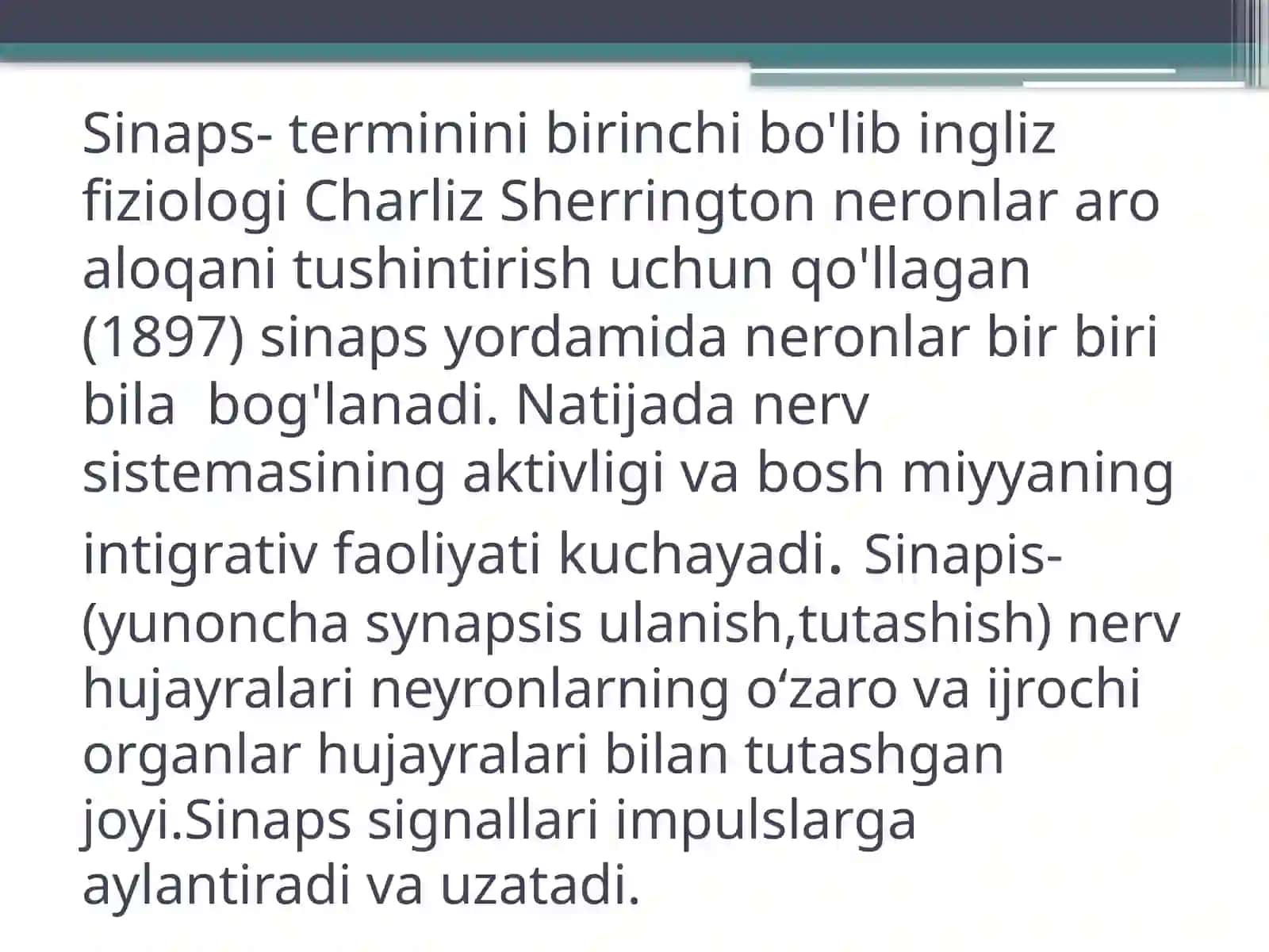 Sinapslarturlarituzilishivaishlashmexanizmlari 3