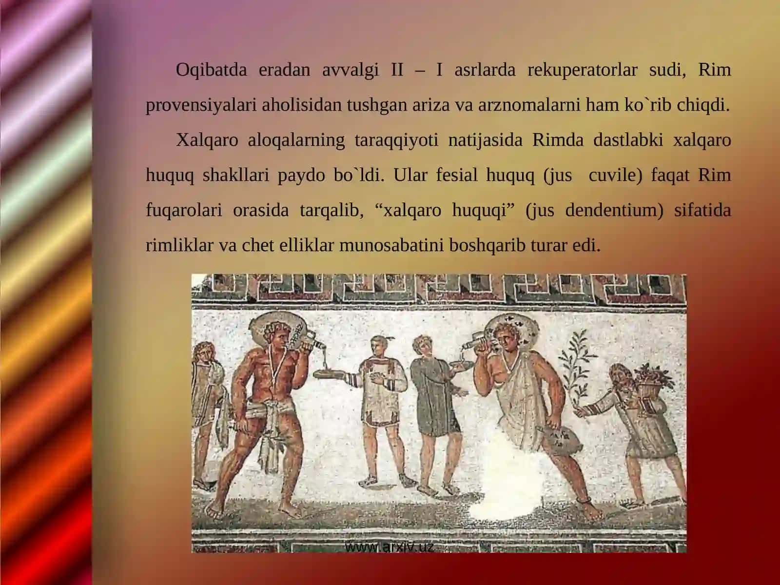 Qadimgi Rimda xalqaro munosabatlar va diplomatiya 3