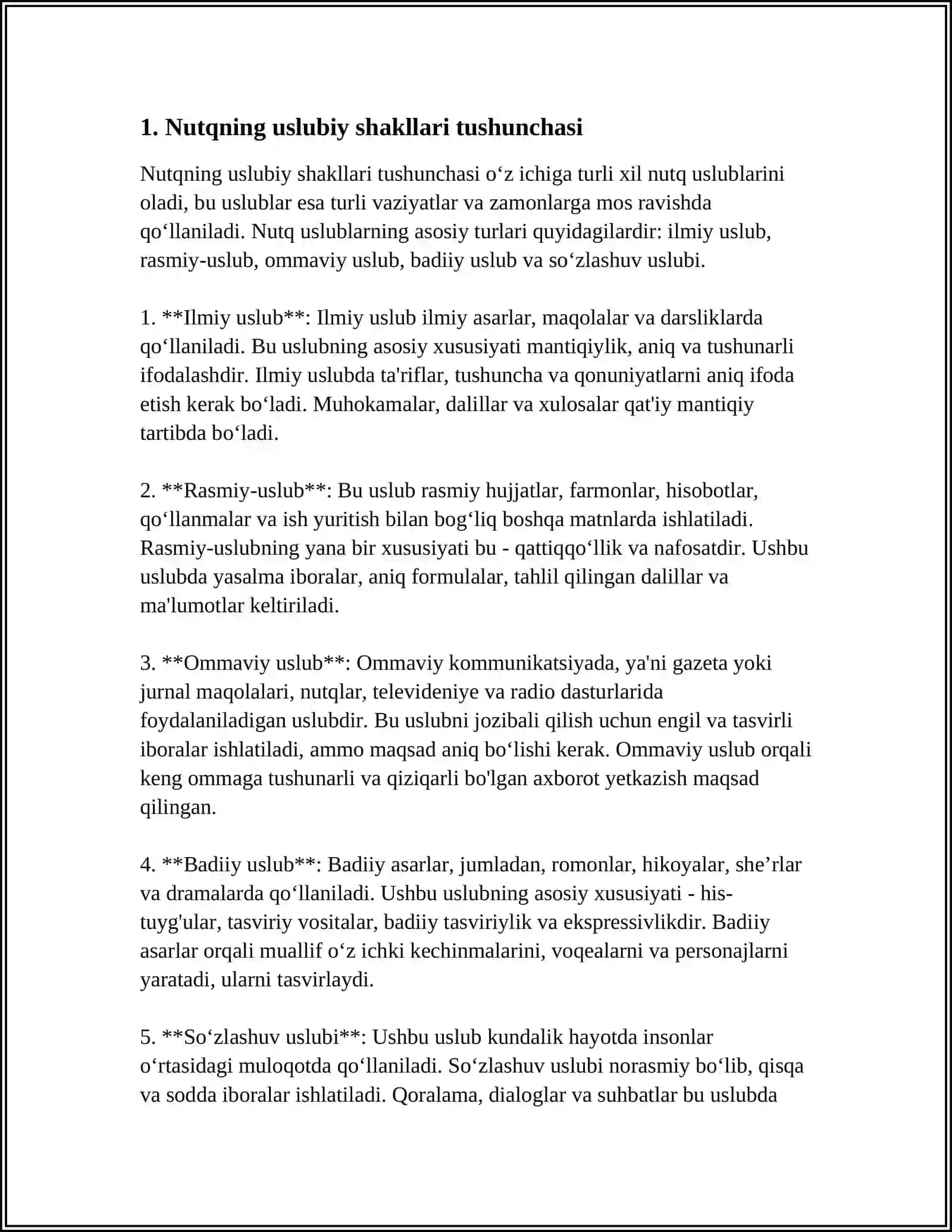 NUTQNING USLUBIY SHAKLLARI 3