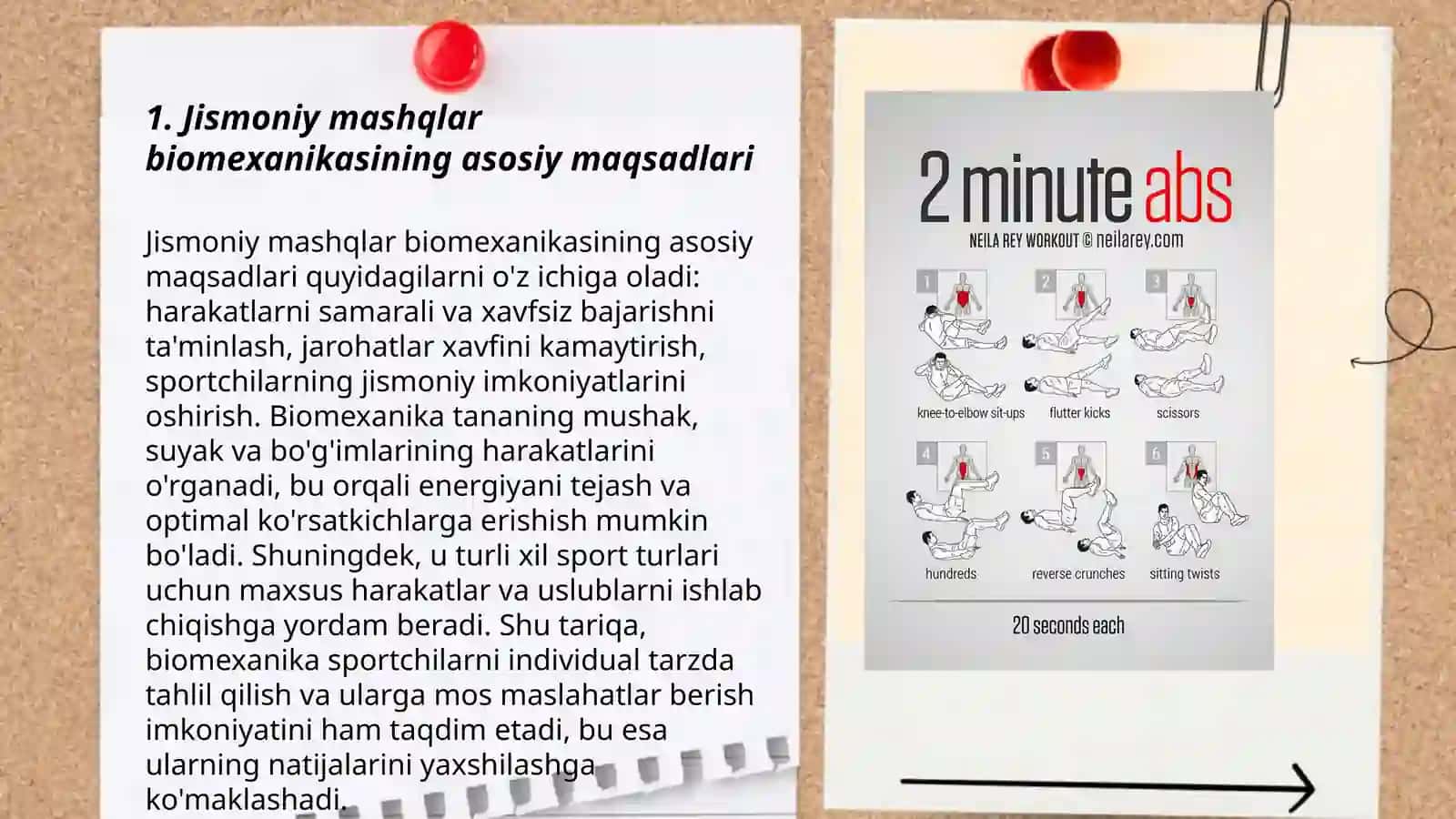 Jismoniy mashqlar biomexanikasi fanining maqsadi hamda vazifalari 3