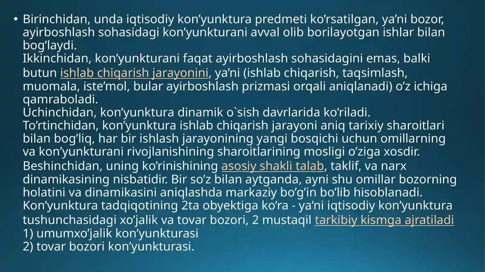 TALABNI QONDIRISHNI TADQIQ ETISH VA PROGNOZ QILISH 3