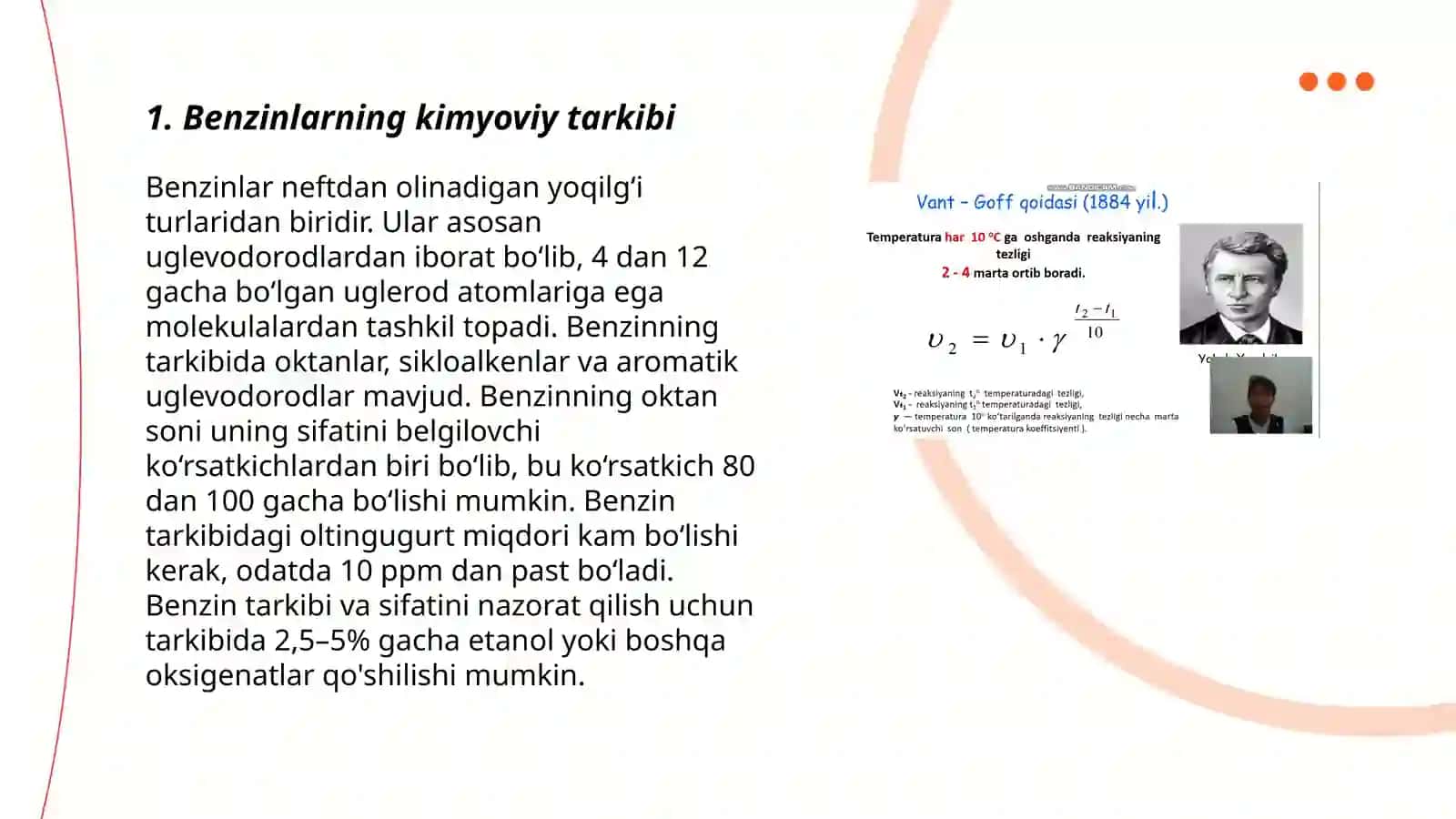 Benzinlarning kimyoviy tarkibi detonatsiya sodir boʻlishiga ta'siri 3
